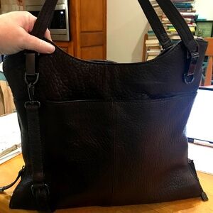 Vince Camuto Eliza tote, black cherry
